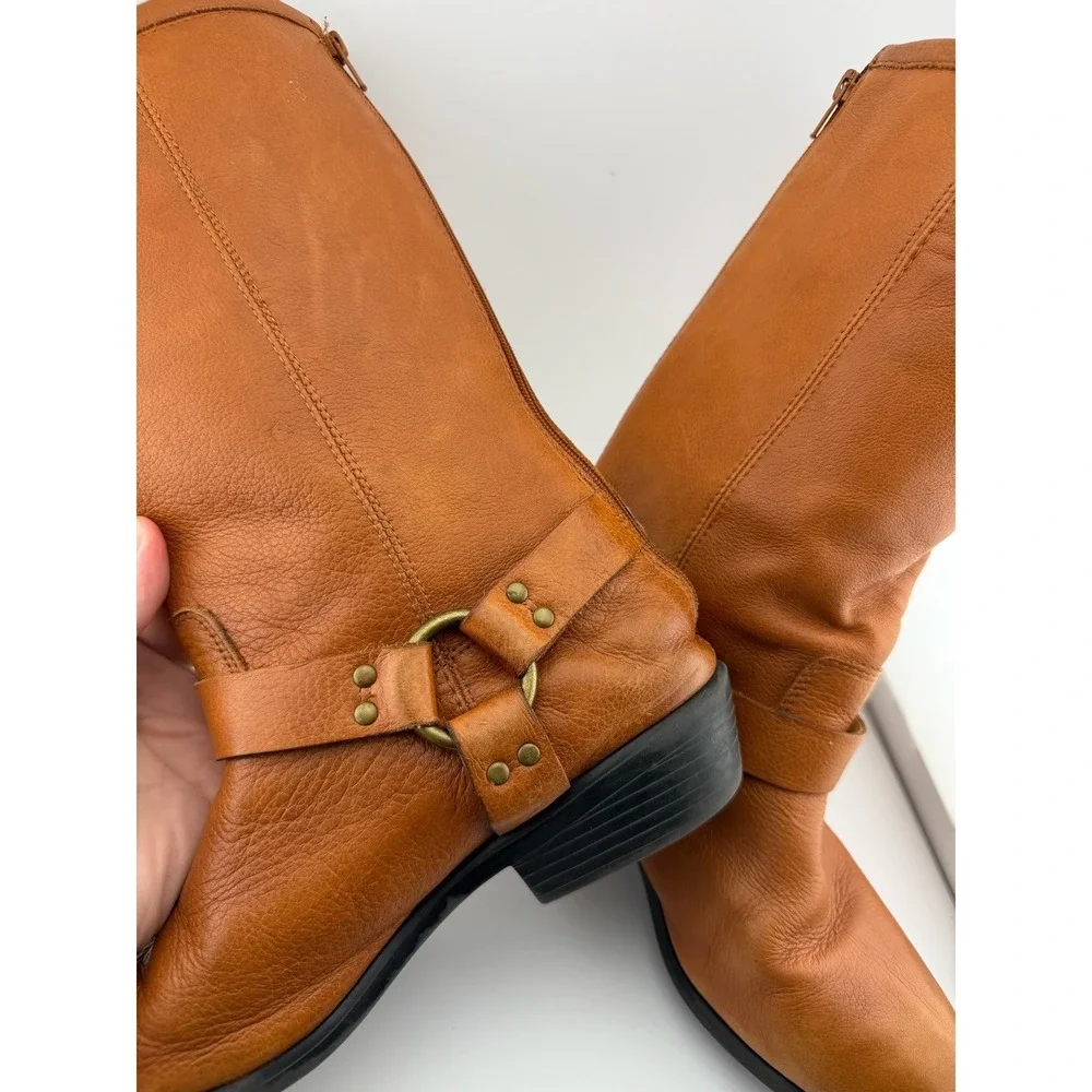 Frye harness boots